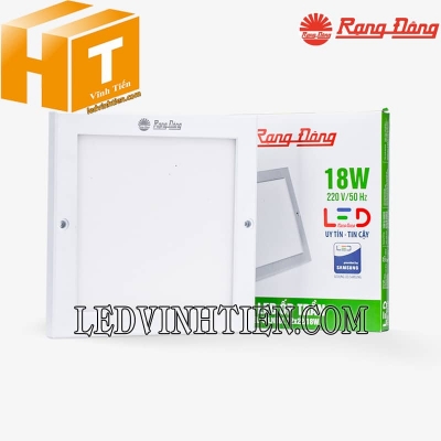 Đèn led ốp trần vuông 220x220/18W LN10