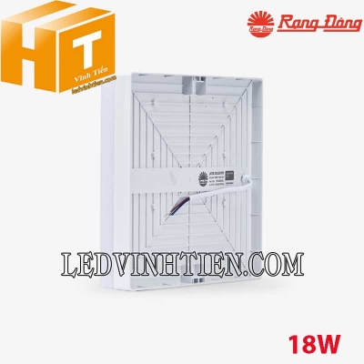 Đèn led ốp trần vuông LN12N 220x220/18W Rạng Đông
