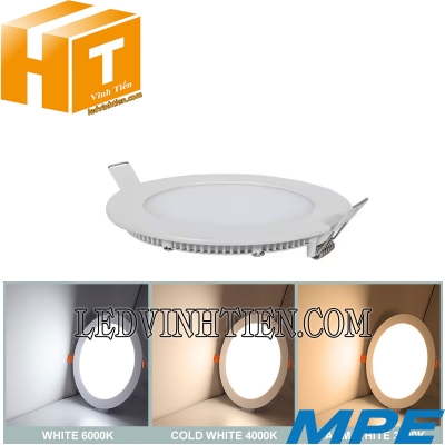 Led panel dimmable 6w trắng, vàng, trung tính