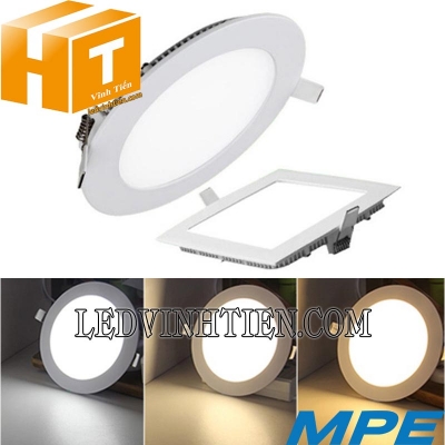 Đèn Led panel tròn 3 chế độ màu RPL-15-3C trắng, vàng, trung tính