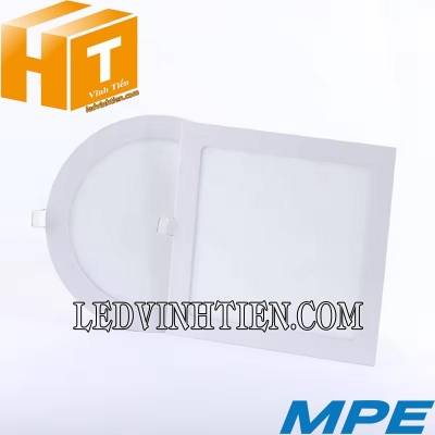 Đèn Led panel vuông âm SPL-12 trắng, vàng