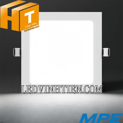 Đèn Led panel vuông âm SPL-18 trắng, vàng