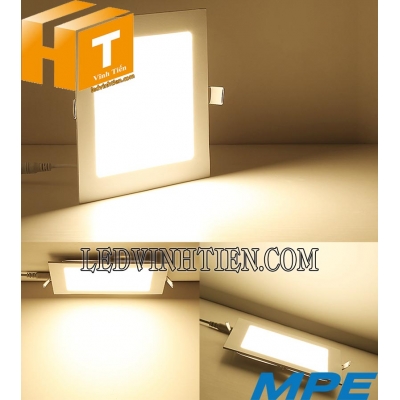 Đèn Led panel vuông âm SPL-24 trắng, vàng