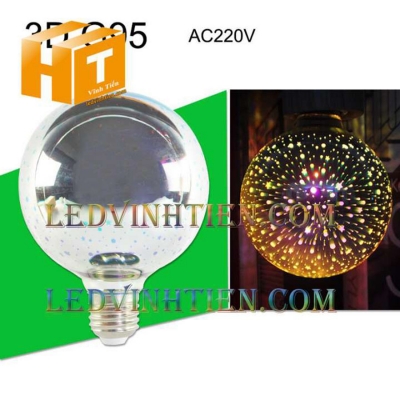 Bóng đèn Edison 3d G95