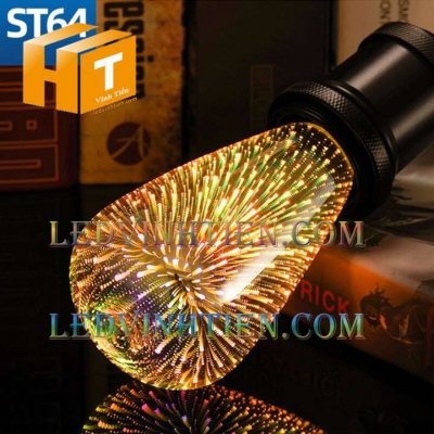 Bóng đèn edison 3d ST64