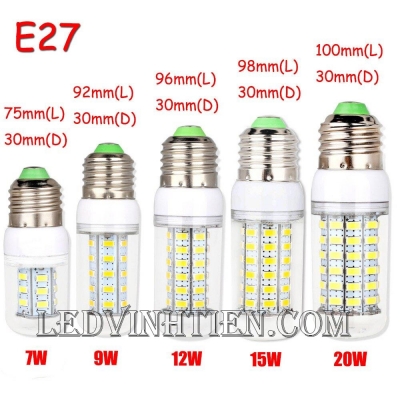 Đèn led trái bắp 20W
