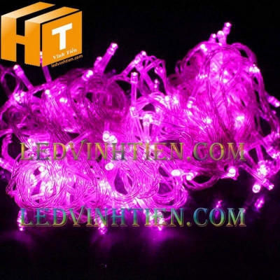 Đèn led không chớp 7m màu hồng