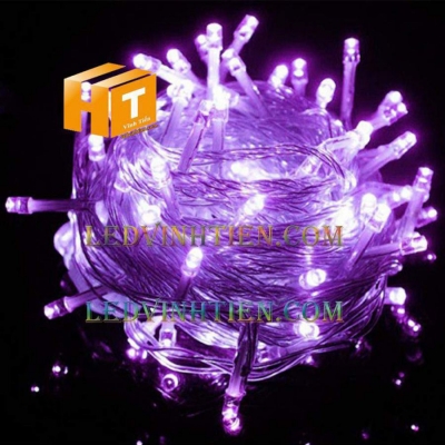 Đèn led không chớp 7m màu tím
