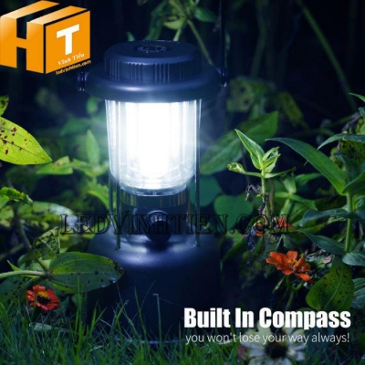 Đèn lồng cắm trại có la bàn