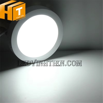 Đèn ốp nổi tròn 12w màu trắng