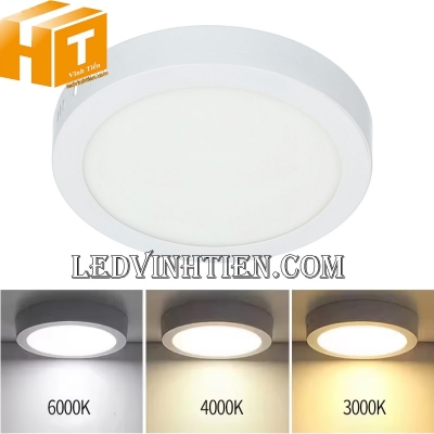 Đèn ốp nổi tròn 18w 3 màu