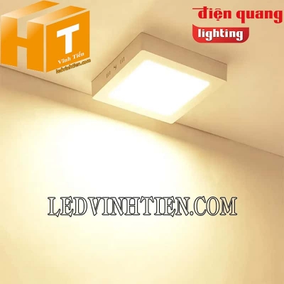 Đèn ốp nổi vuông 12w ĐQ LEDPN09 12 170