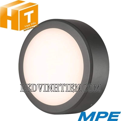 Đèn led panel tròn nổi viền đen SRPLB-24W trắng, vàng