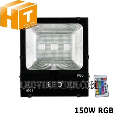 Đèn pha led 150W đổi màu