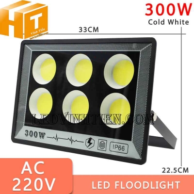 Đèn pha led COB 300W Vĩnh Tiến 