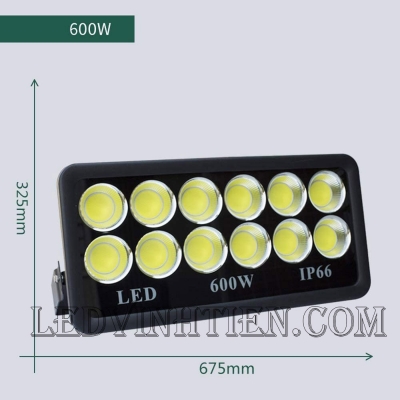 Đèn pha led cob 600w