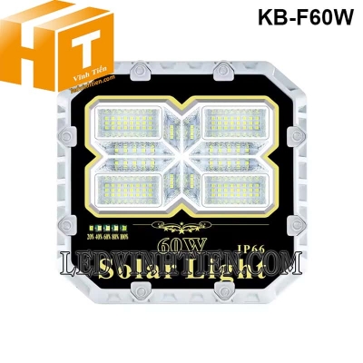 Đèn pha năng lượng mặt trời 60W