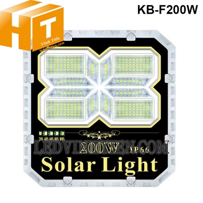 Đèn pha năng lượng mặt trời 200W