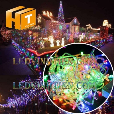 Đèn trang trí noel 5m đủ màu