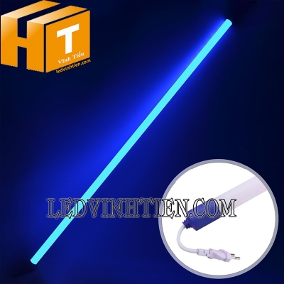 Đèn tuýp led T8 1m2 chống nước xanh dương