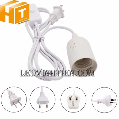 Đui đèn dây có công tắc