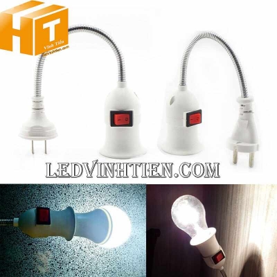 Đui đèn lò xo E27