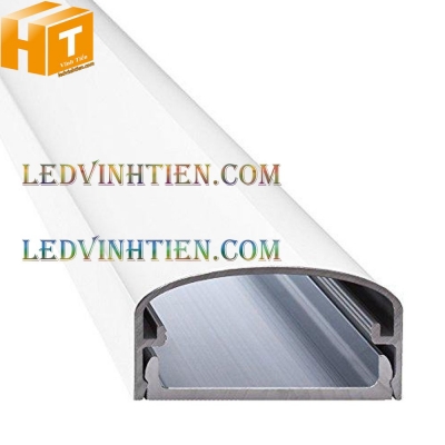 Ghen bán nguyệt nhôm