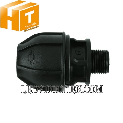 Khấu nối ren ngoài HDPE Tiền Phong