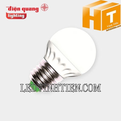 LED bulb tròn thân sứ LEDBU08 04765 Điện Quang