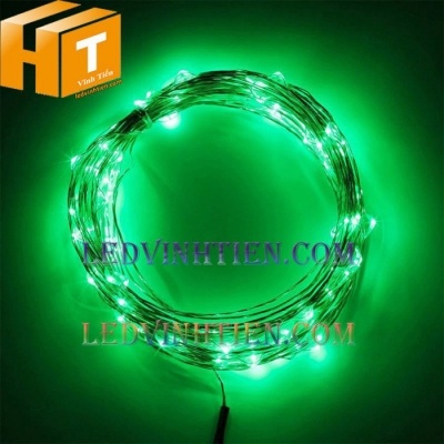 Led đom đóm màu xanh lá dùng điện