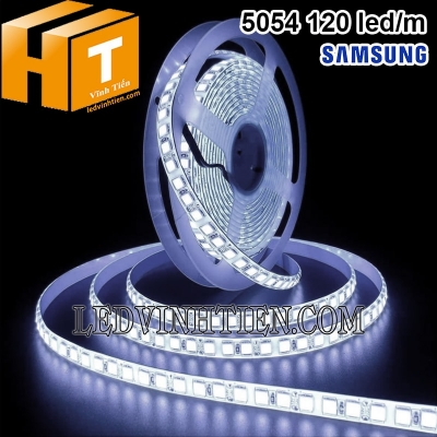 Led dây 5054 Samsung 12V 120 led/m màu trắng