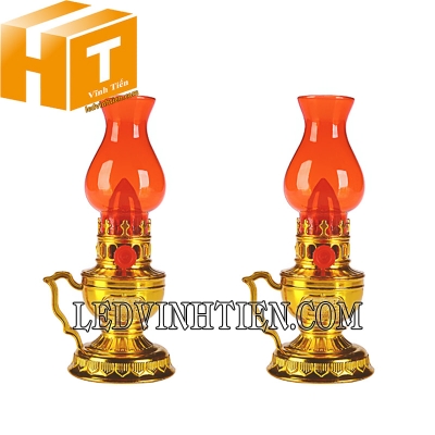 Led đèn dầu vĩnh cửu dùng pin