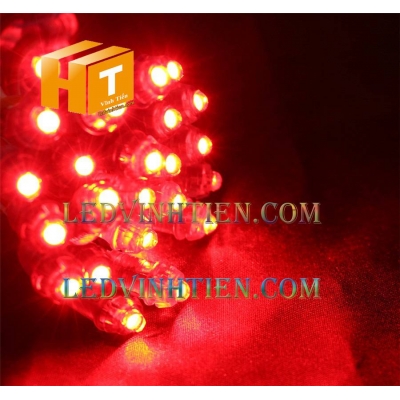 Led đúc F8 12V đầu trong màu đỏ