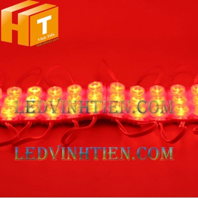 Led hắt 3 bóng 3030 màu đỏ