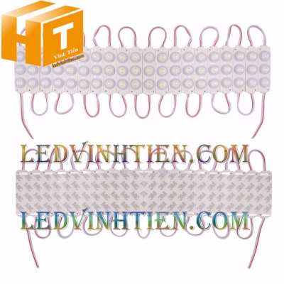 Led hắt 3 bóng 3030 màu hồng