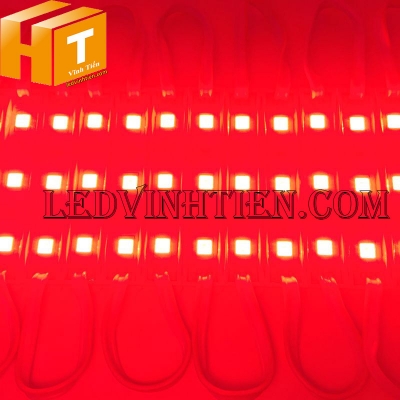 Led hắt 12V 5054 3 bóng màu đỏ