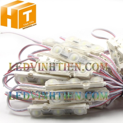 Led hắt 3 bóng saso màu đỏ