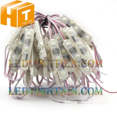 Led hắt 3 bóng saso màu xanh lá