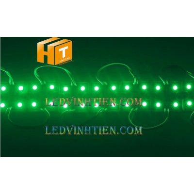 Led hắt 4 bóng đế sắt xanh lá
