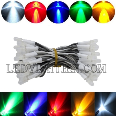 Led liền dây màu trắng