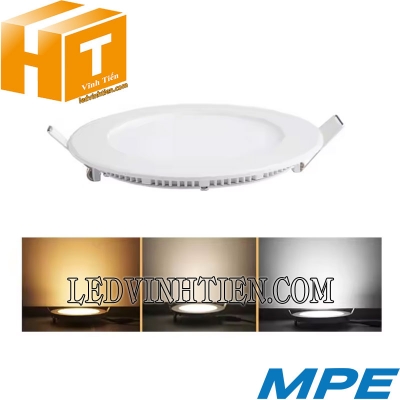 Led panel dimmable 6w size nhỏ trắng, vàng, trung tính