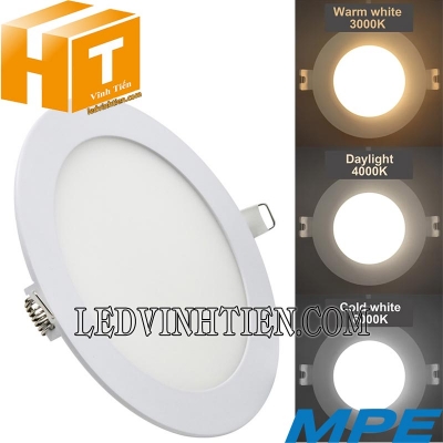 Led panel dimmable 9w trắng, vàng, trung tính