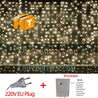 Đèn led rèm mưa 3m x 2m