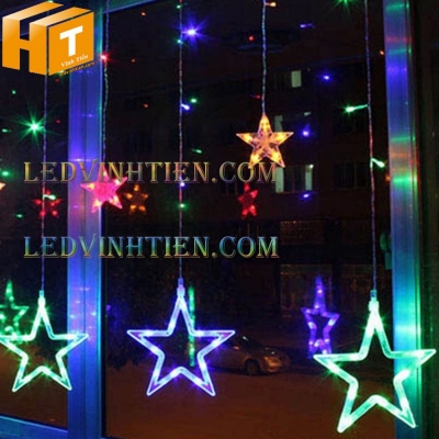 Đèn led rèm ngôi sao đủ màu