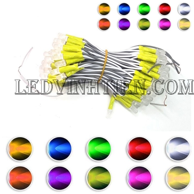 Led liền dây màu vàng