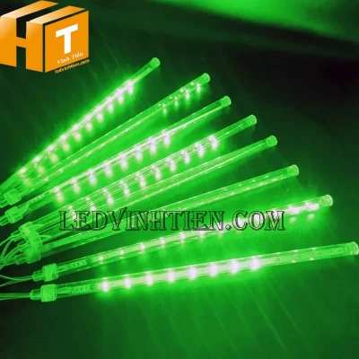 Led sao băng màu xanh lá