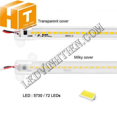 Led thanh  nhôm 220v 50cm
