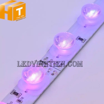 Led thanh 3030 DC12V màu hồng