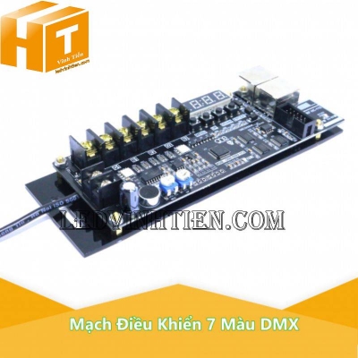 Mạch Điều Khiển 7 Màu DMX