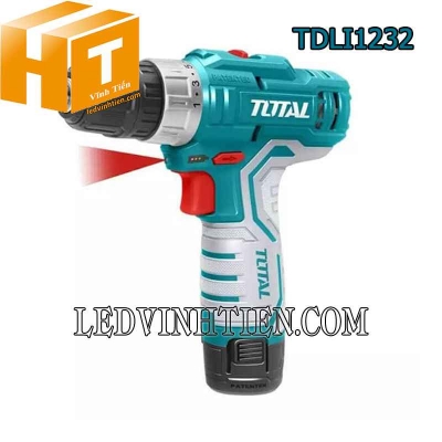 Máy khoan dùng pin Total TDLI1232